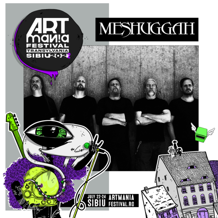 Meshuggah, una dintre zece cele mai importante formații de hard rock și heavy metal, vine la ARTmania Festival 2022