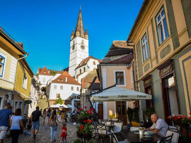 Cea mai nouă zonă de promenadă și restaurante din Sibiu: „S-a animat foarte frumos în ultima perioadă”