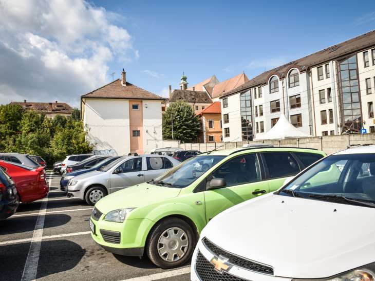 Cele mai scumpe locuri de parcare din Sibiu
