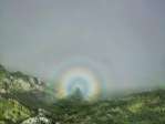 Fotografie virală – Fenomen meteo rar, surprins în Munții Făgăraș, în apropiere de Lacul Avrig