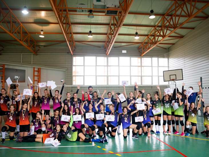Fetele de la Goga au câștigat prima ediție a cupei de volei „Keep the ball flying”