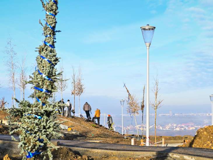 Noul parc al Sibiului se va numi „Belvedere”. Astrid Fodor: Aproape 1.600 de sibieni au participat la vot